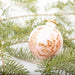 Pink and White Ornament