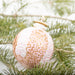 Pink and White Ornament