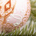 Pink and White Ornament