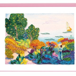 Two Women By the Shore Card