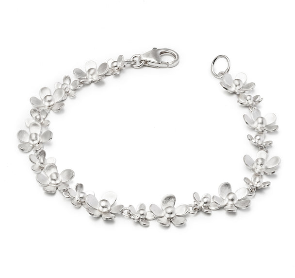 Forget Me Not Single Strand Bracelet