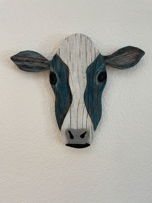 "Flora" Cow Sculpture
