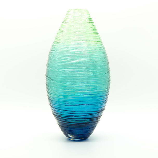 Cocoon Blue Shimmer Vase