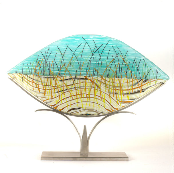 Playing in the Dune Grass