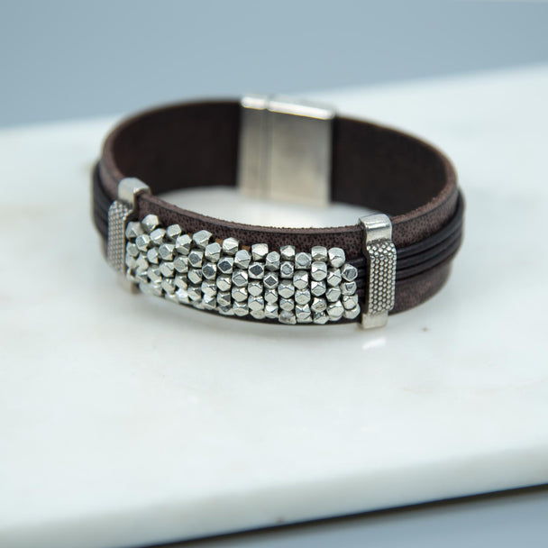 Metal Cube Bracelet