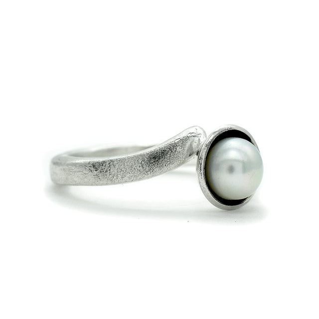 Pearl Sterling Silver Ring