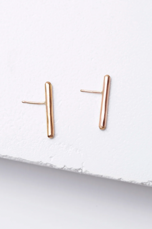 Gold Fill Bar Stud