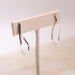 Teardrop Post Earrings Sterling Silver