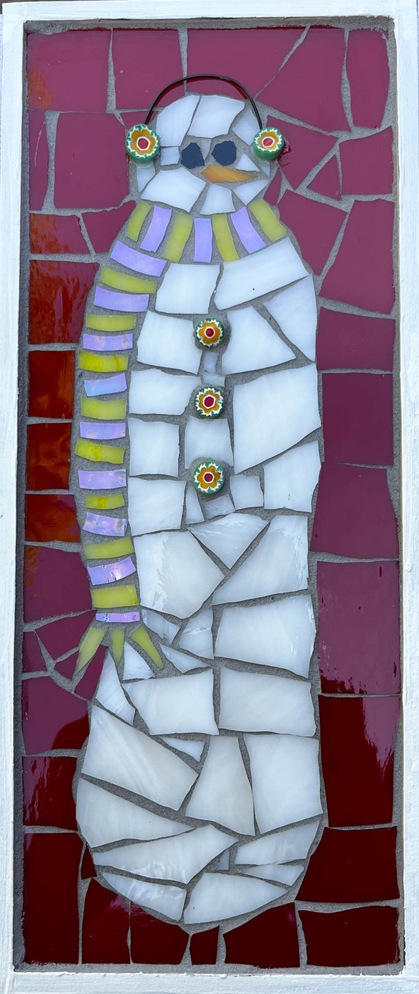 Earmuff 1 Snowman Wall Hanging