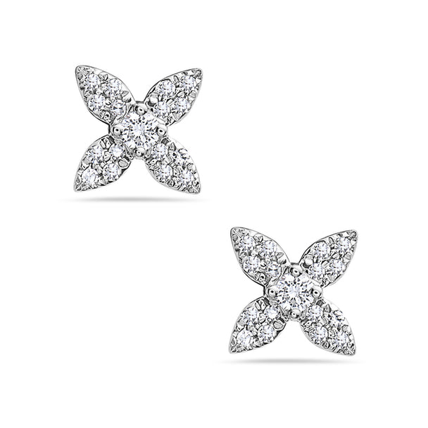 Diamond Butterfly Earrings