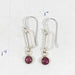 Silver Over Tourmaline Earrings