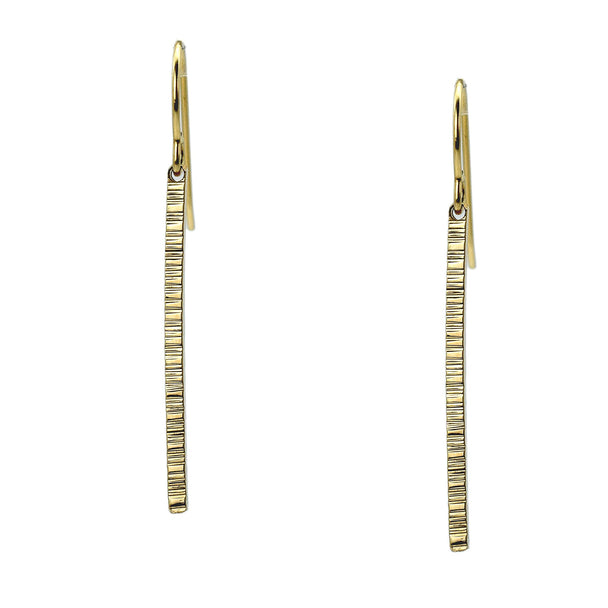 Textured Line Earrings