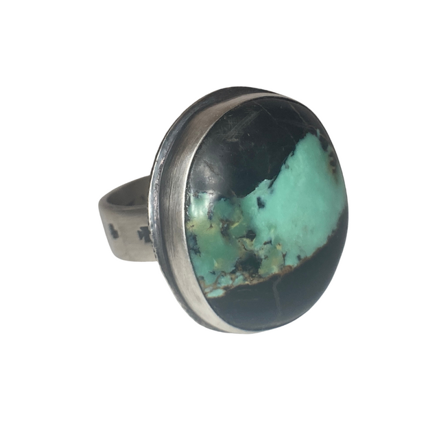 Ribbon Boulder Turquoise Ring