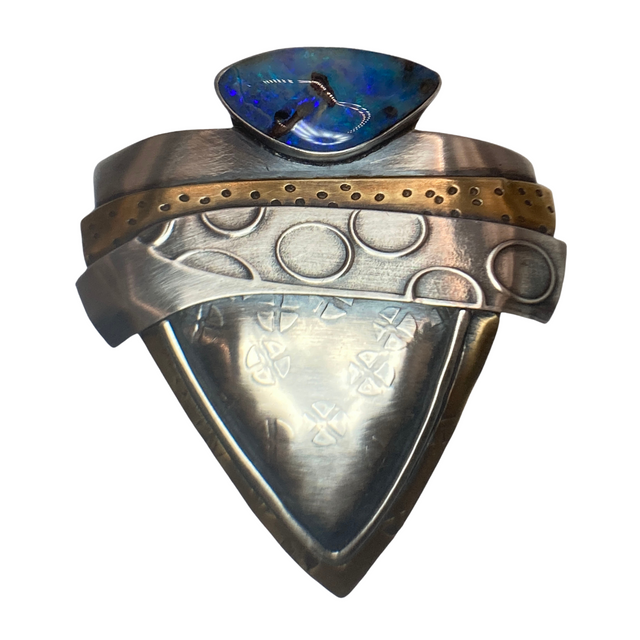Boulder Opal Brooch