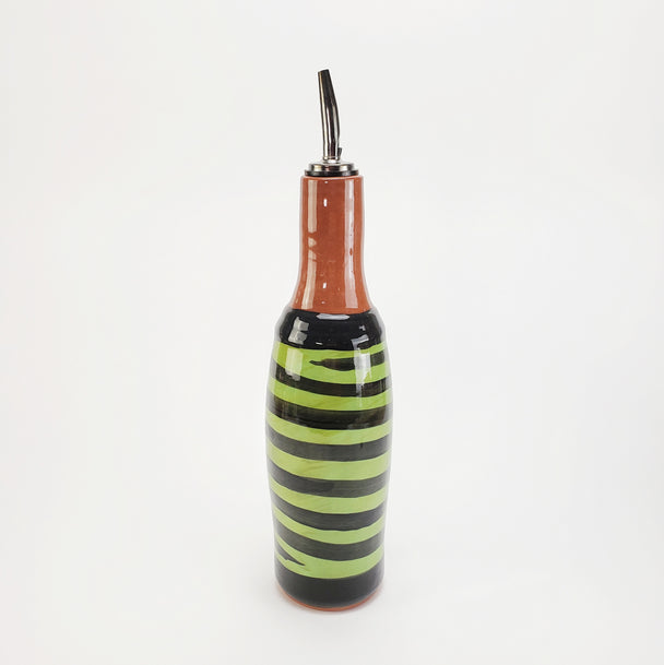 Confetti Olive Oil Bottle Green