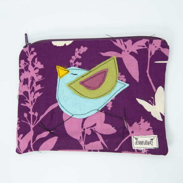 Butterfly Zipper Pouch