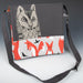 Square Owl and Fox Messenger Bag 