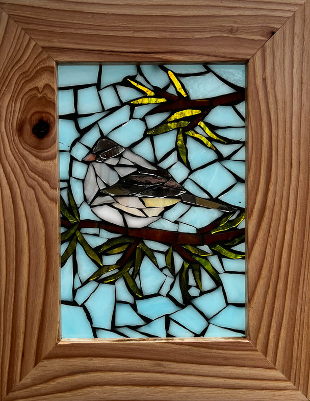 Junco Mosaic Window