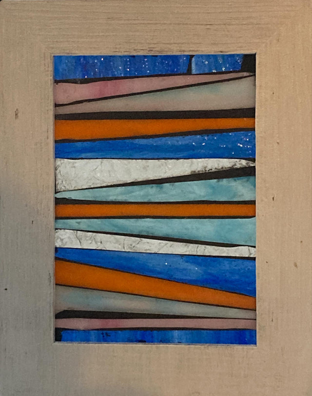 Autumn Stripes Window