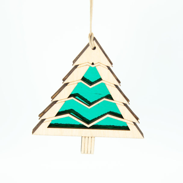 Branches Tree Ornament-M Branch Emerald
