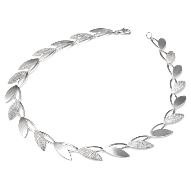 Open Petal Laser Necklace