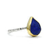 Blue Lapis Teardrop Ring