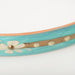 Small Light Turquoise Flower Cuff