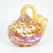 Gold and White Iridescent Pumpkin