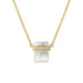 Moonstone Ethos Necklace Yellow Gold