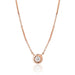 Unity Chain Single Diamond Nec Rose Gold