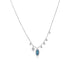 Dainty Opal Signature Necklac White Gold