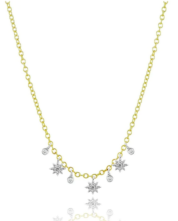 Starburst Diamond Necklace