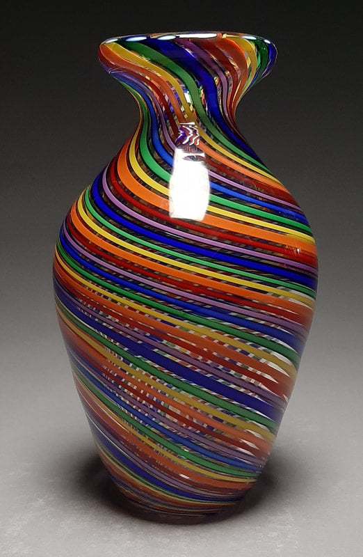 Small Classic Vase Never Ending Rainbow