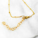 Tiger's Eye Gold Necklace