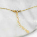 Gold Wrapped Tiger Jasper Necklace