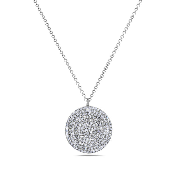 Diamond Circle Necklace