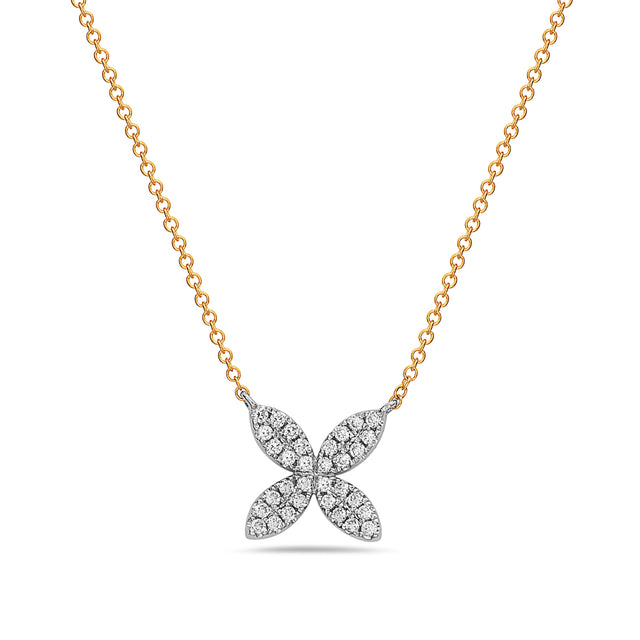 Butterfly Diamond Necklace