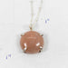Peach Moonstone Necklace