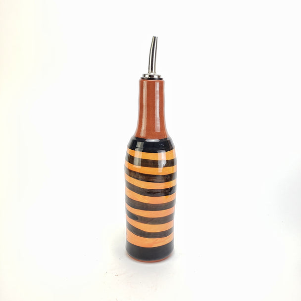 Confetti Olive Oil Bottle Orange