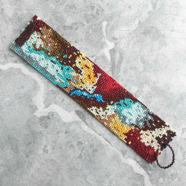 Gypsy Soil Peyote Stitch Beaded BR