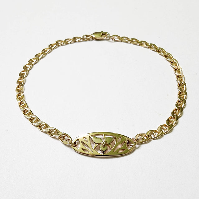 Vintage Trillium Chain Bracelet - 100% of the Proceeds Will Go To Pamela Jeffcoat
