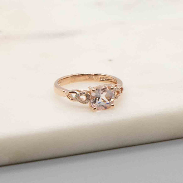 Morganite Ring