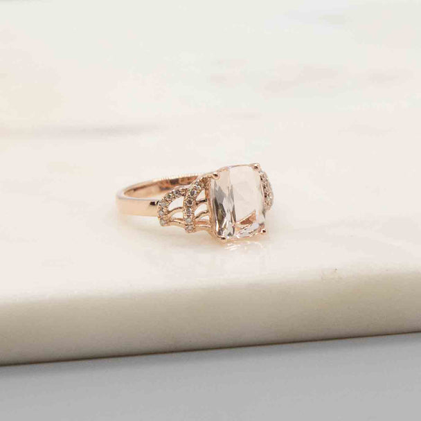 Morganite Ring