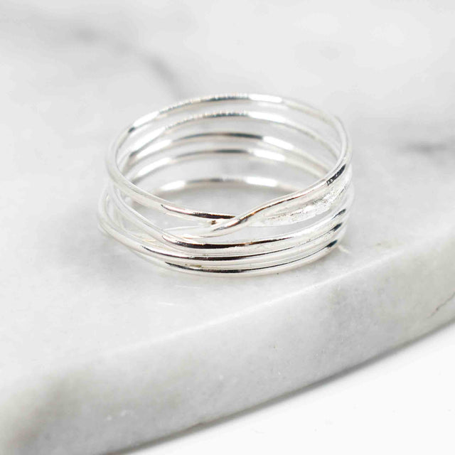 Five Wrap Band Ring