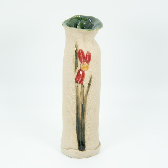 Single Red Flower Lil Vase