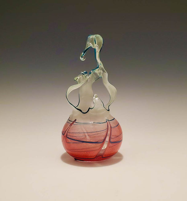 Mint Rose Raindrop Votive