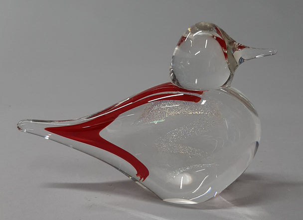 Glass Bird Red