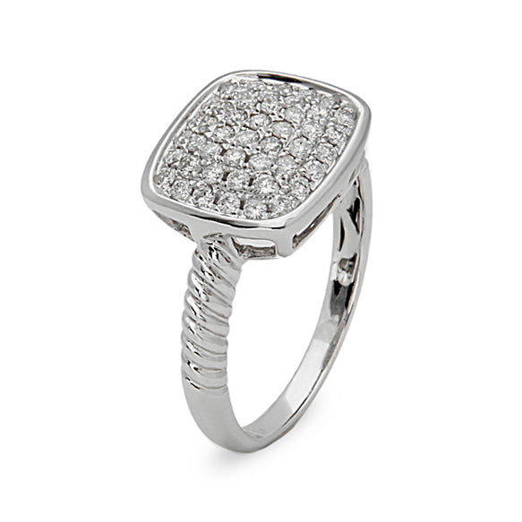 Pave Diamond Ring