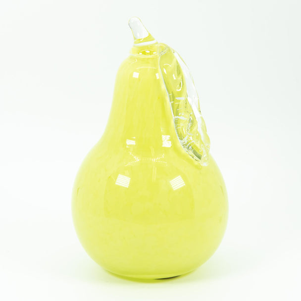 Glass Green Pear