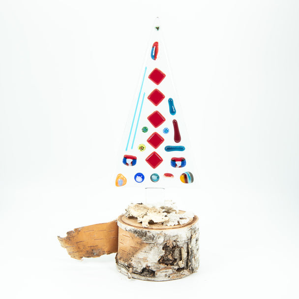 Medium Single Christmas Tree On Birch